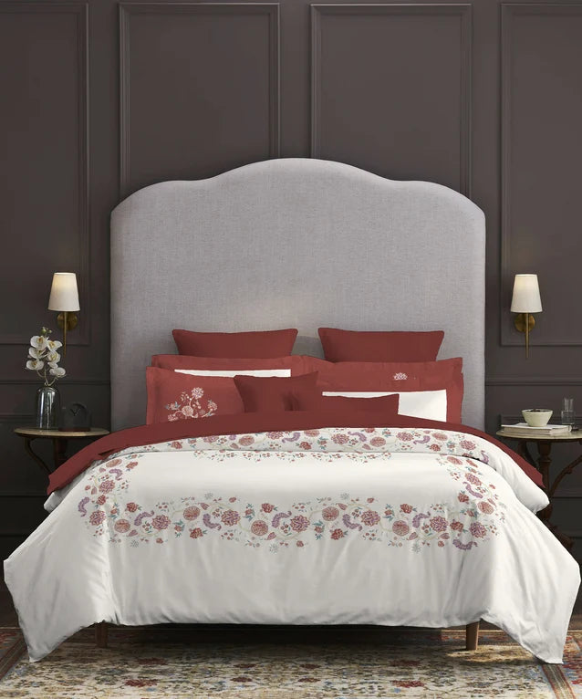 Trident Nectarsoft Elite King Bedsheet Set – 400 TC Cotton, 4 Pillow Covers