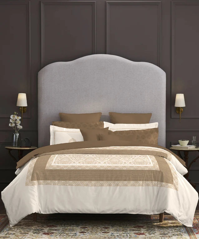 Trident Nectarsoft Elite King Bedsheet Set – 400 TC Cotton, 4 Pillow Covers