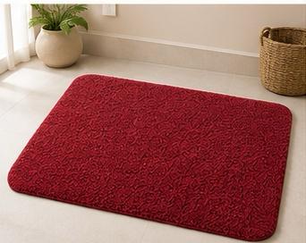 Obsessions Diana Bath Mat - Gel Foam & Latex Backing, Anti-Skid