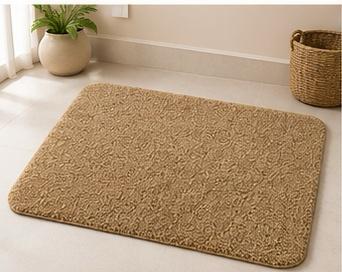 Obsessions Diana Bath Mat - Gel Foam & Latex Backing, Anti-Skid