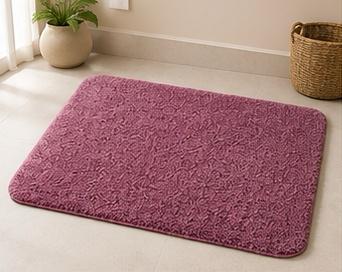 Obsessions Diana Bath Mat - Gel Foam & Latex Backing, Anti-Skid