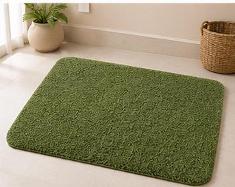 Obsessions Diana Bath Mat - Gel Foam & Latex Backing, Anti-Skid